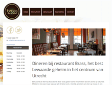 Tablet Screenshot of brass-utrecht.nl